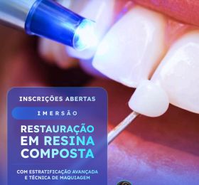 Restauração em Resina Composta com Estratificação Avançada e Técnica de Maquiagem